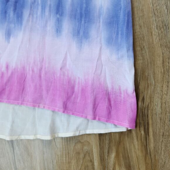 🔹️NWT Savanna Jane Tie Dye Embroidered Maxi Boho Sleeveless Dress Small - Picture 10 of 13